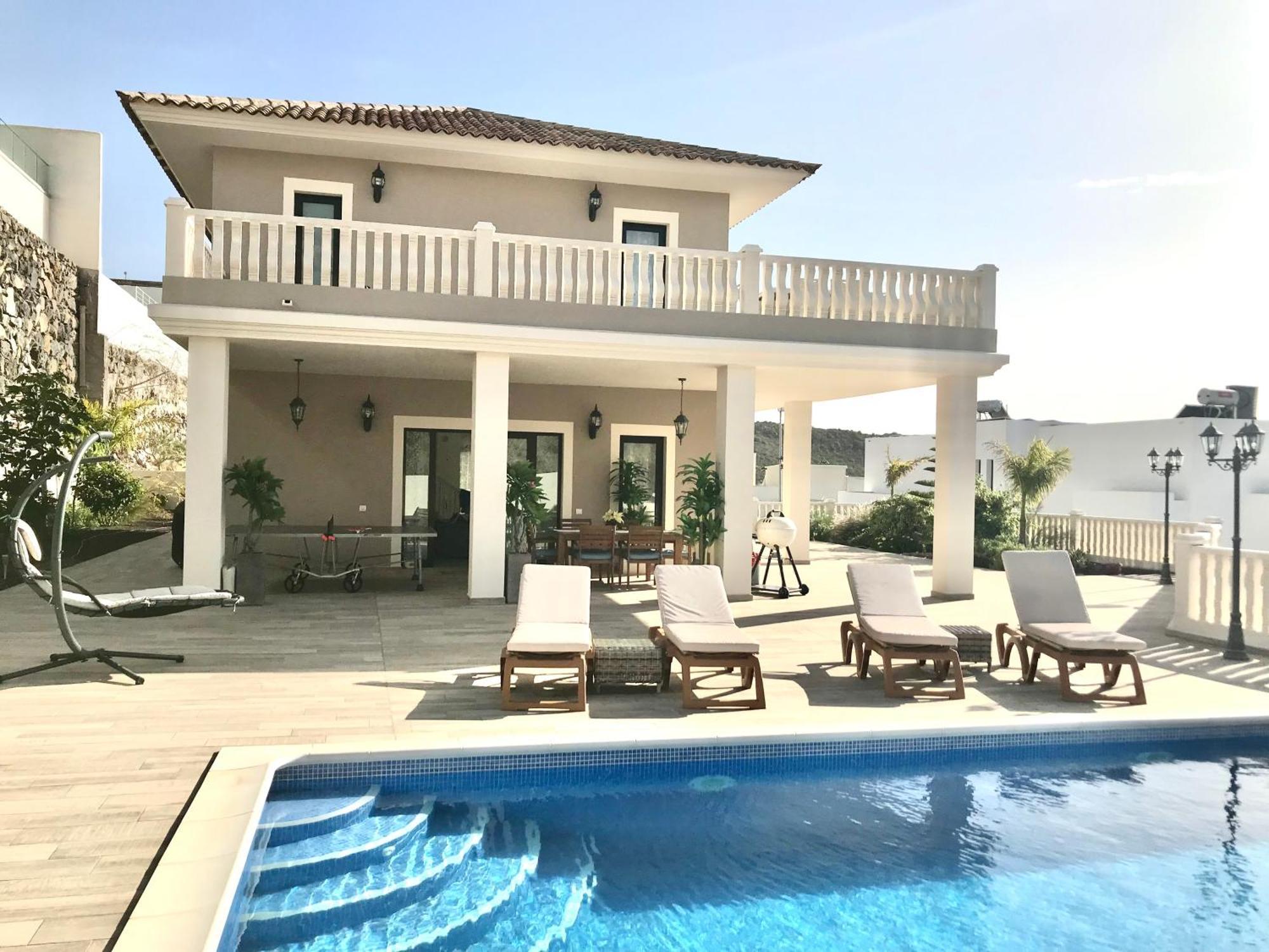 Villa Vista Bella Costa Adeje In Ruhiger Villengegend Mit Meerblick Exterior photo